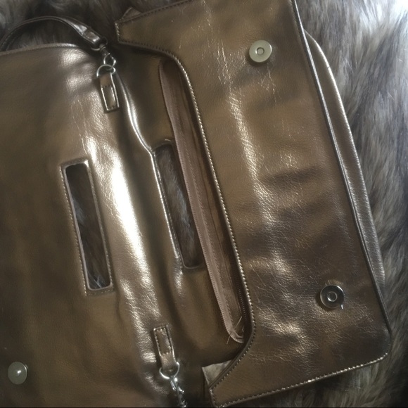 Bronze Studded Crossbody or Clutch - Picture 3 of 3